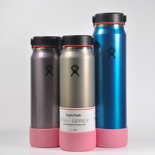 BottleButts™ Baby Pink Boot for Hydro Flask Lightweight Trail Series 32oz/40oz