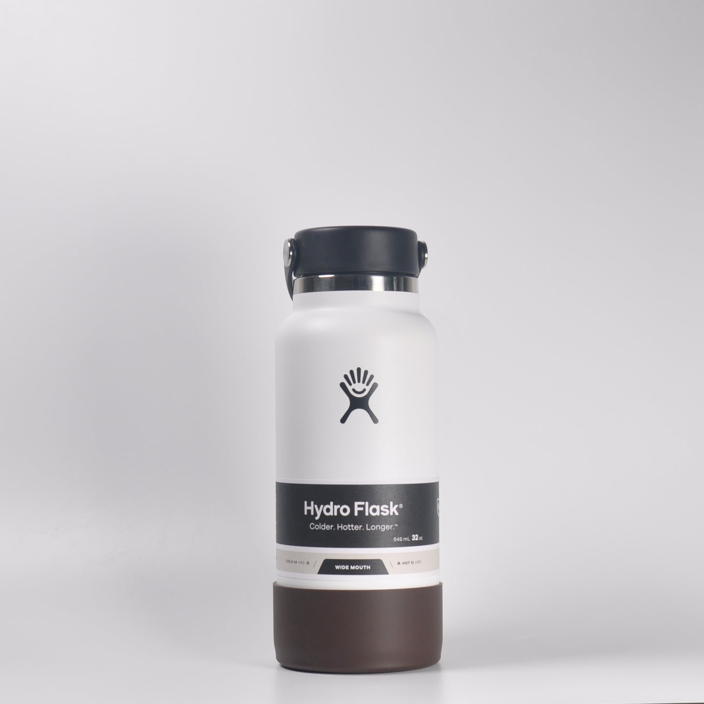 Silicone Boot 64 Oz Hydro Flask Boot BottleButts™ BROWN Silicone