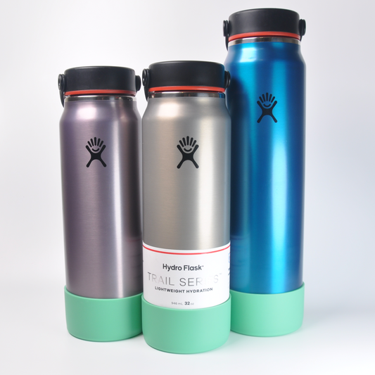 BottleButts™ Mint Green Boot for Hydro Flask Lightweight Trail Series 32oz/40oz